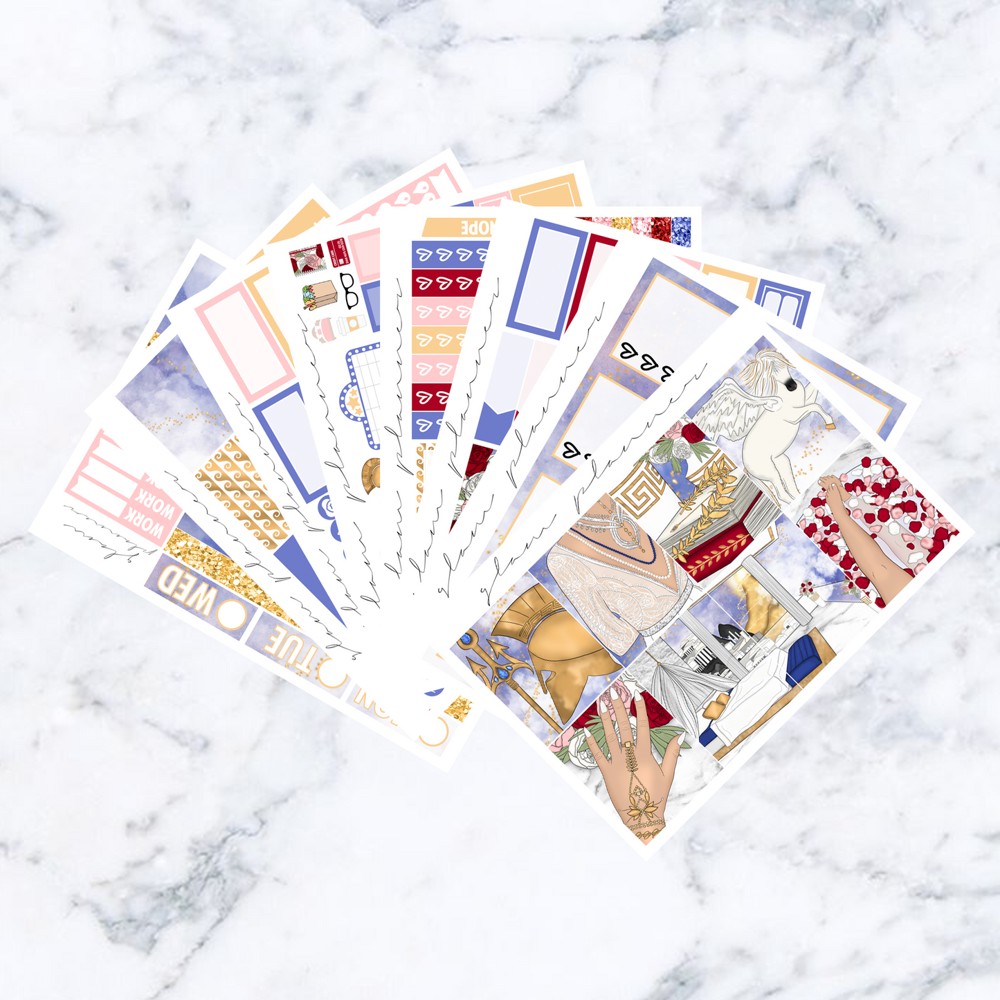 Greek Mythology - January 2020 Mystery Luxe Kit WITH FOIL