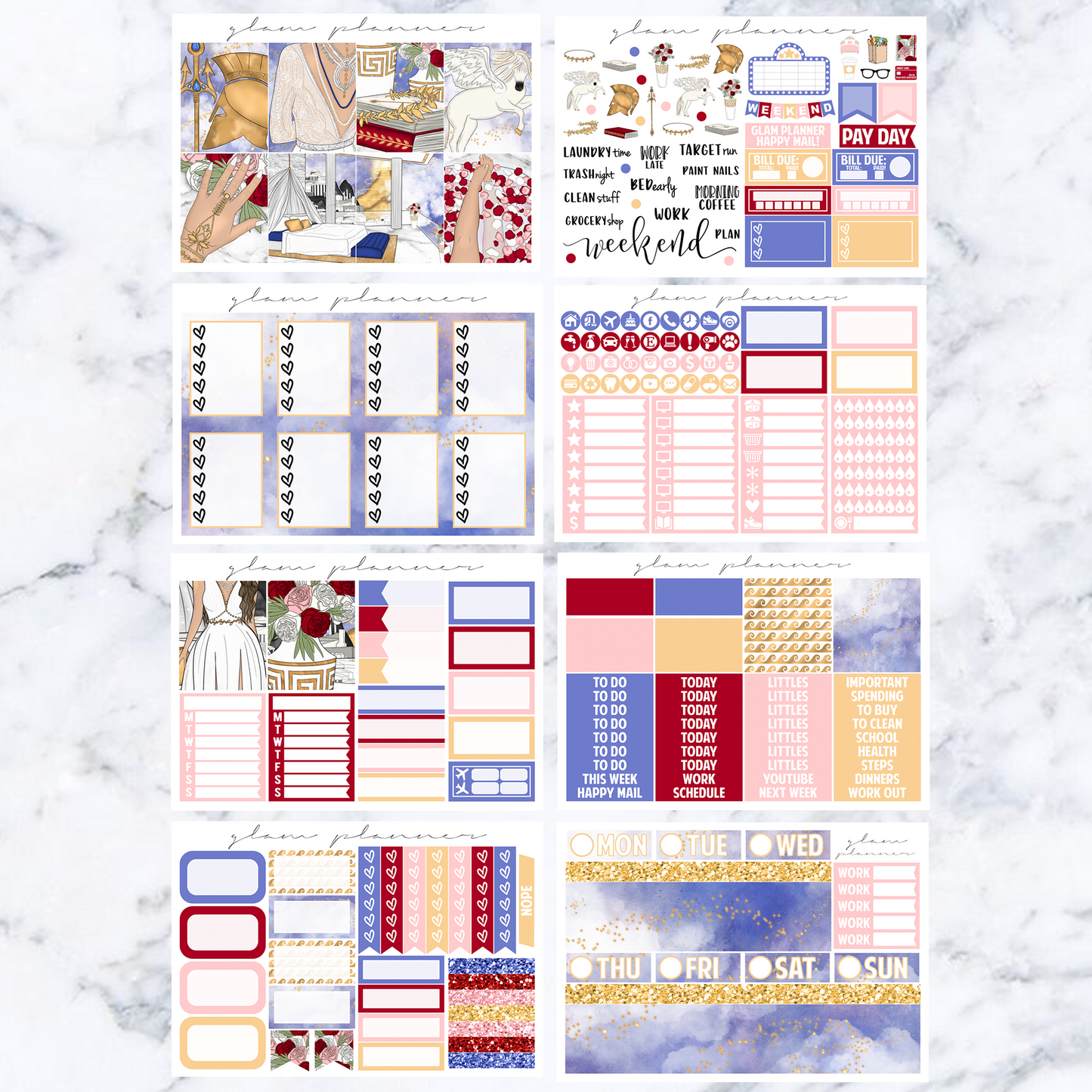 Greek Mythology - January 2020 Mystery Luxe Kit WITH FOIL