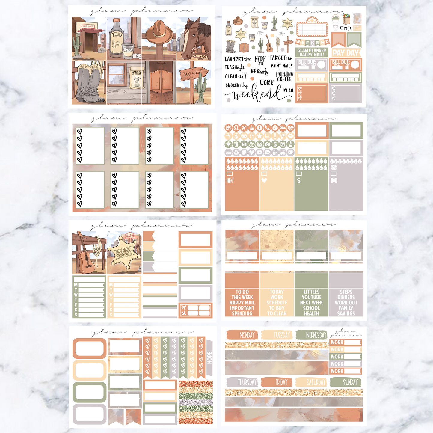 GLITCH Old West - November Mystery 2021 Luxe (With Foil)