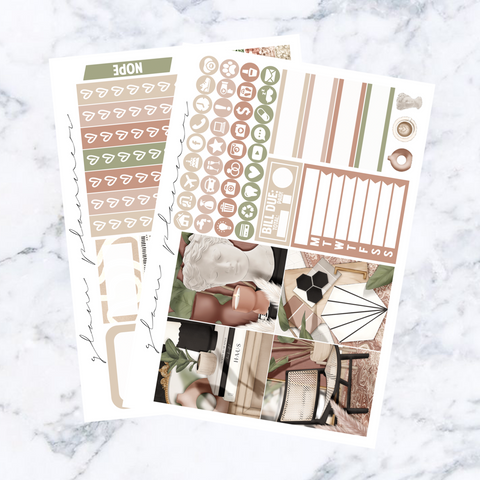 Porcelain & Pampas Bitty Kit