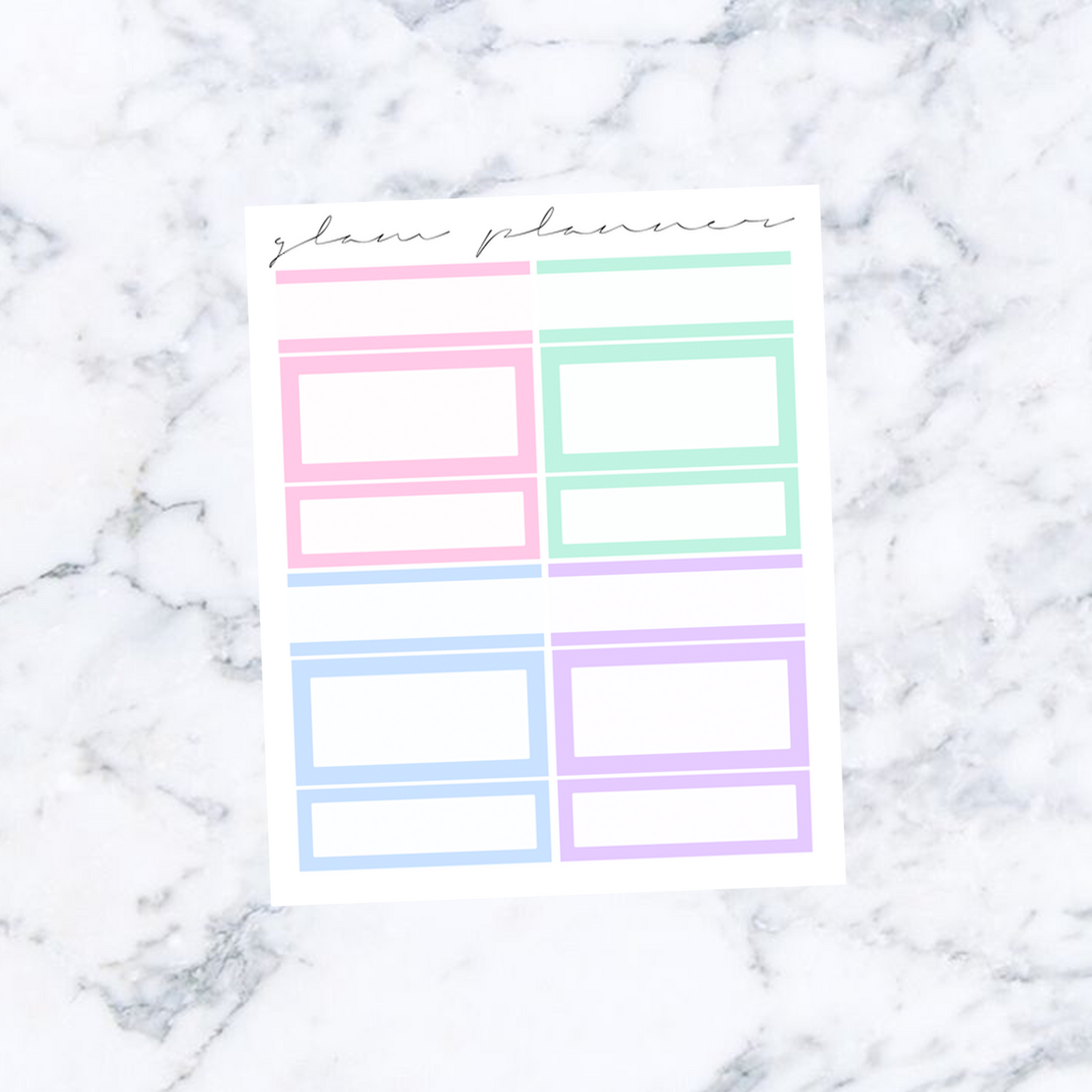 Pastel 90's - January 2022 Mystery Luxe Kit WITH FOIL