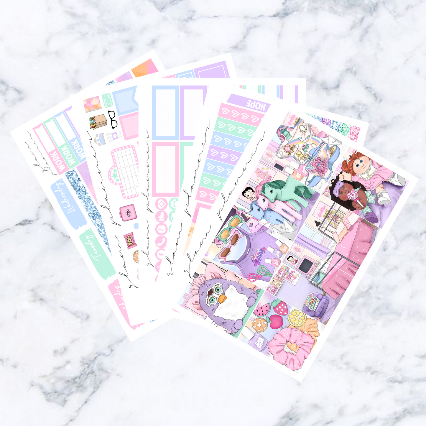 Pastel 90's - January 2022 Mystery Mini Kit