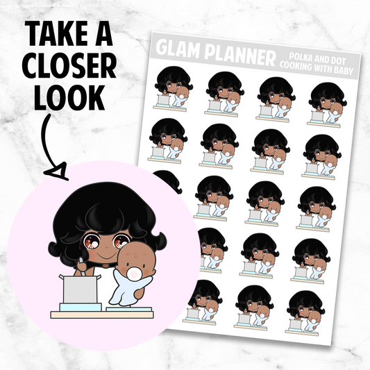 Polka and Dot: Cooking With Baby