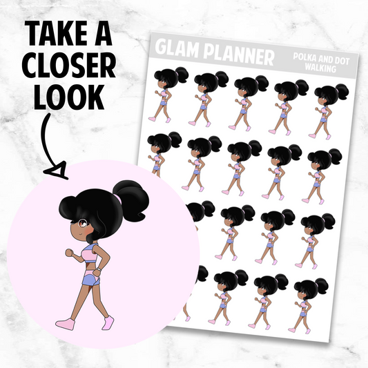 Polka and Dot: Walking