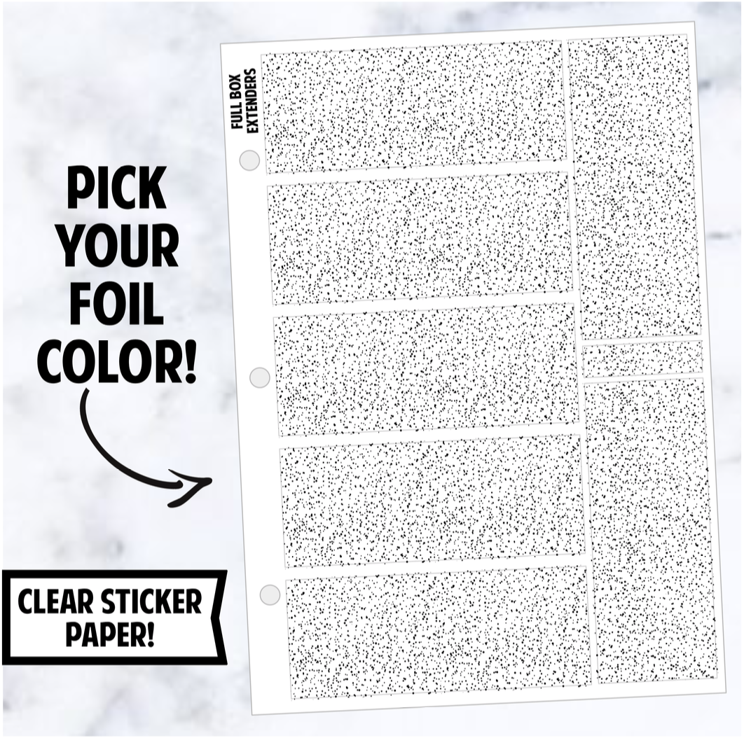 Foil Binder: Glitter Full Box Extenders Bundle