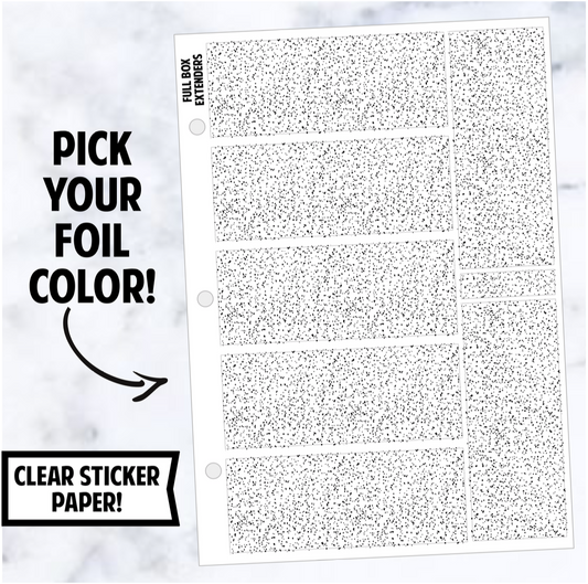 Foil Binder: Glitter Full Box Extenders Bundle