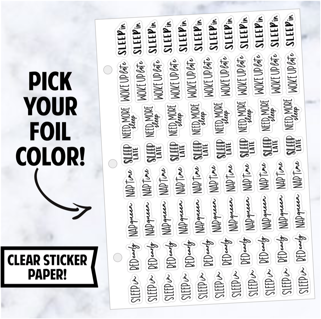 Foil Binder: Sleep Script Sampler Bundle