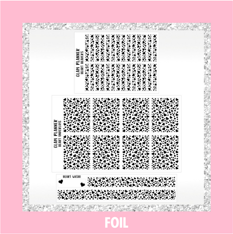 Foil Heart Collection