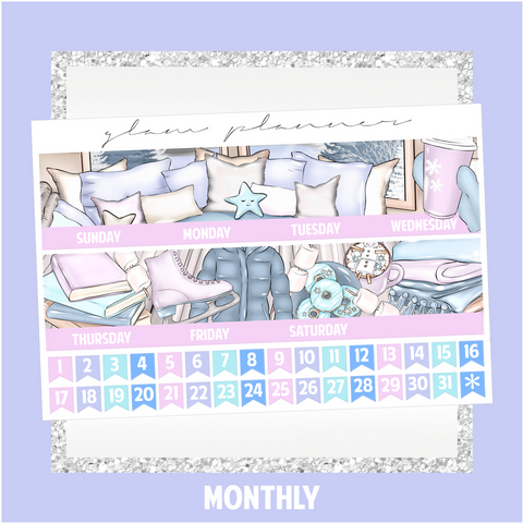 January 2022 Monthly Spread (With Foil)
