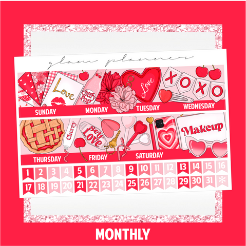 February 2022 Monthly Spread (With Foil)