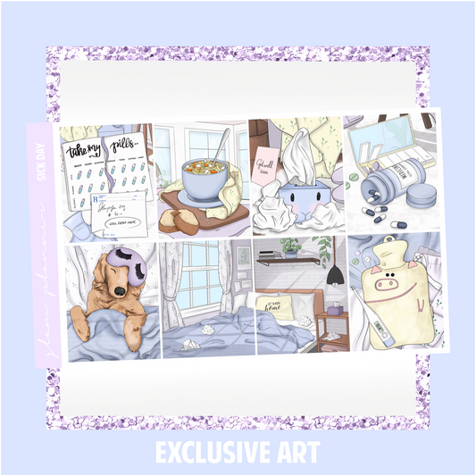 Sick Day - March 2022 Mystery Mini Kit