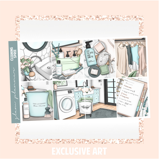 Cleaning Spree - April 2022 Mystery Mini Kit