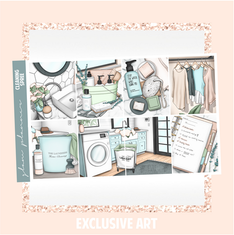 Cleaning Spree - April 2022 Mystery Luxe Kit WITH FOIL