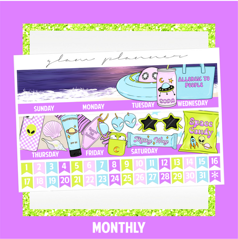 June 2022 Monthly Spread (With Foil)