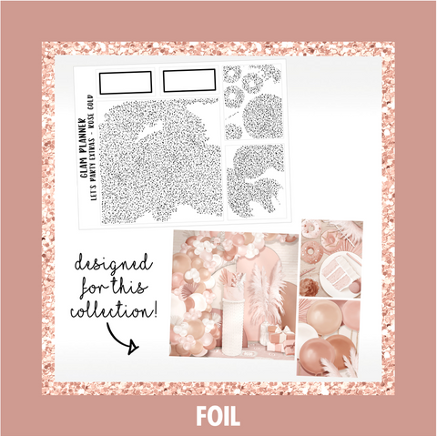 Let's Party Foiled Overlay Extras