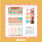 GLITCH Undated Monthly Spread - Hello Pumpkin (With Optional October Foil)