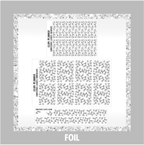 Foil Christmas Lights Collection