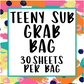 Teeny Sub Grab Bag | 30 sheets!