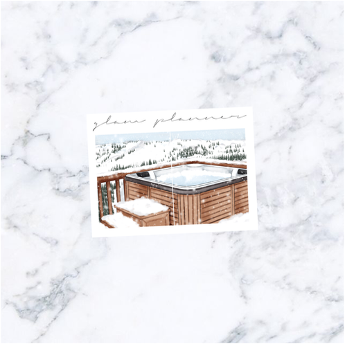 Snow Cabin - December 2020 Mystery Luxe Kit WITH FOIL