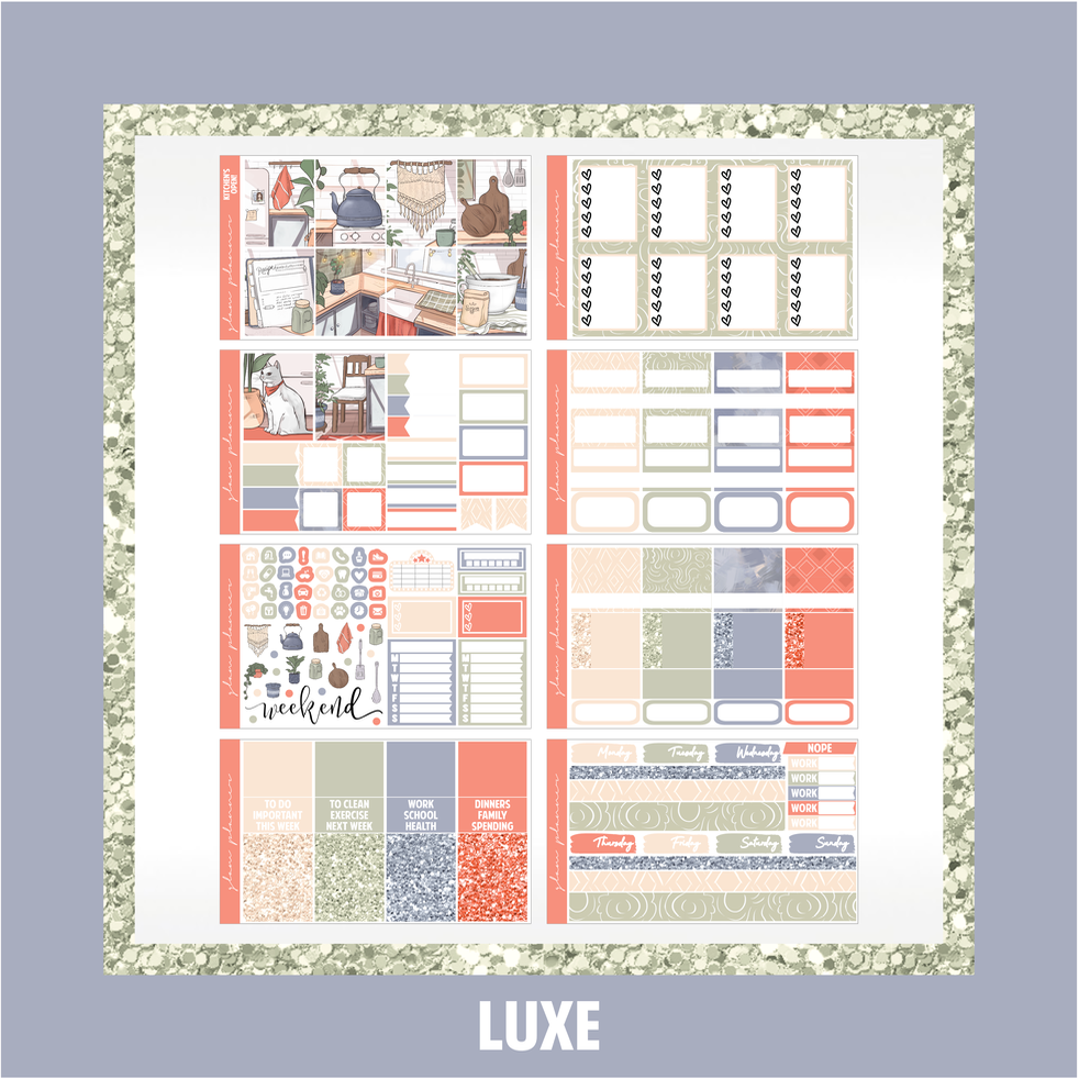 GLITCH Kitchen's Open! - August Mystery 2022 Luxe WITH FOIL + EXTRAS