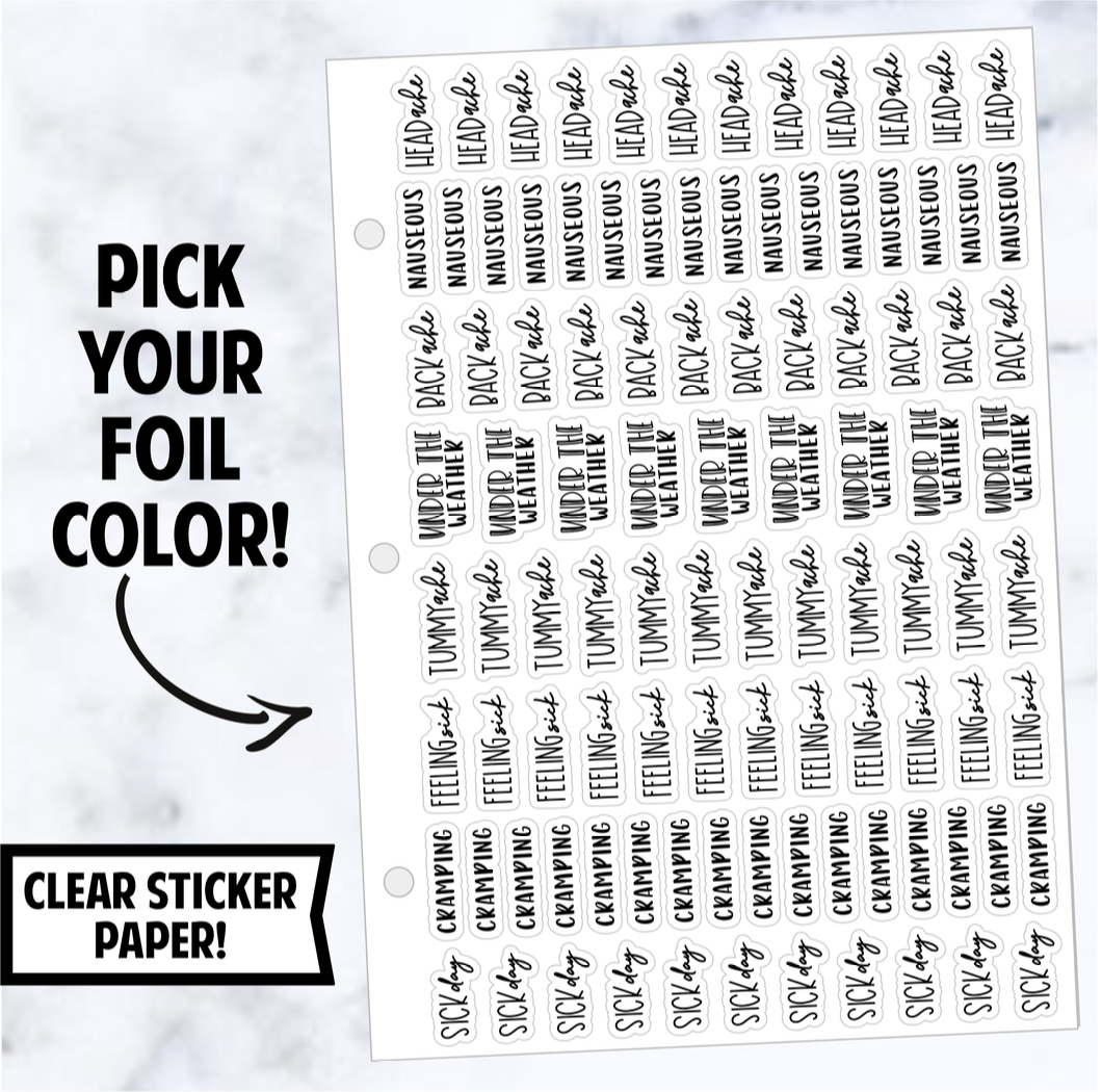 Foil Binder: Sick Script Sampler Bundle