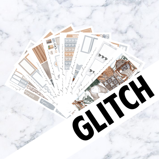 GLITCH Snow Cabin - December 2020 Mystery Luxe (With Foil)