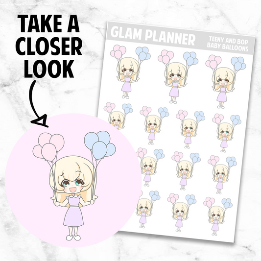 Teeny and Bop: Baby Balloons