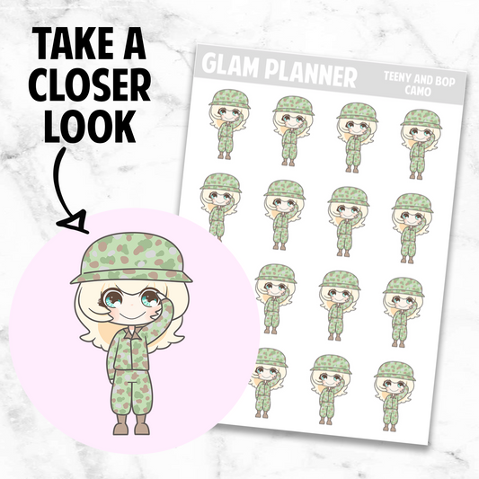 Teeny and Bop: Camo