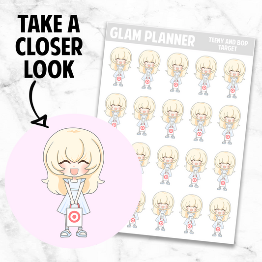 Teeny and Bop: Target (Classic Bag)