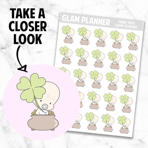 Teeny Tots: Lucky Clovers