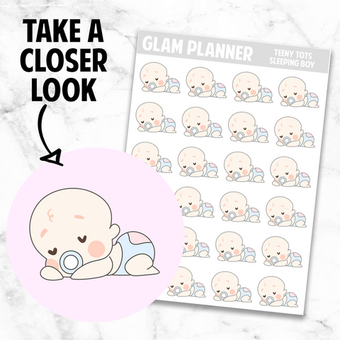 Teeny Tots: Sleeping Boy
