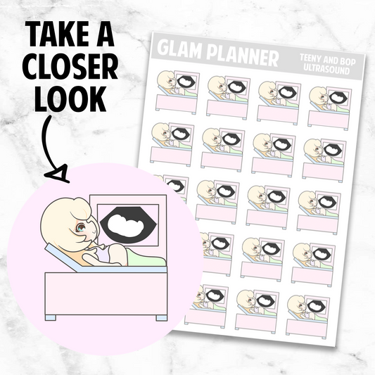 Teeny and Bop: Ultrasound