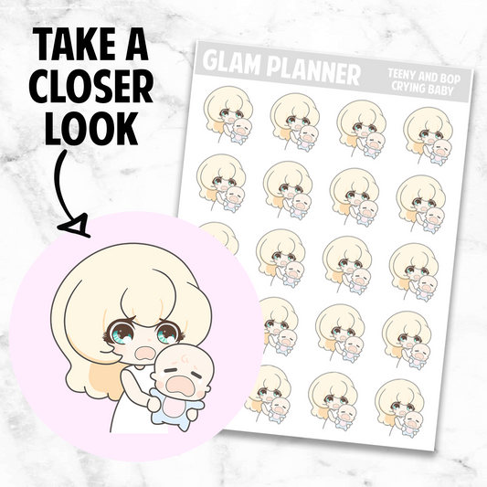 Teeny and Bop: Crying Baby