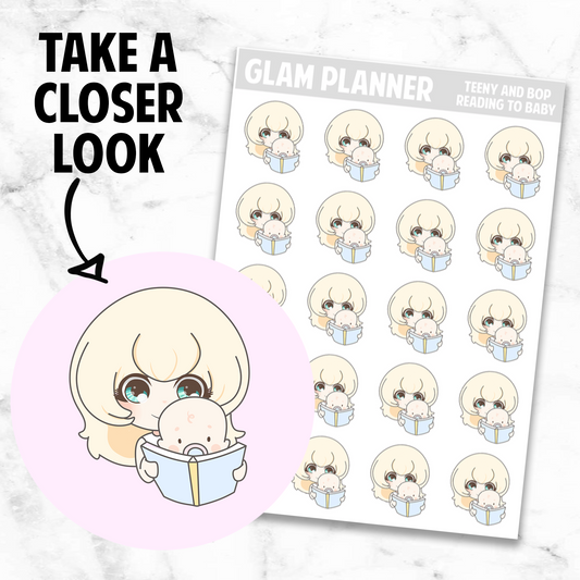 Teeny and Bop: Reading to Baby