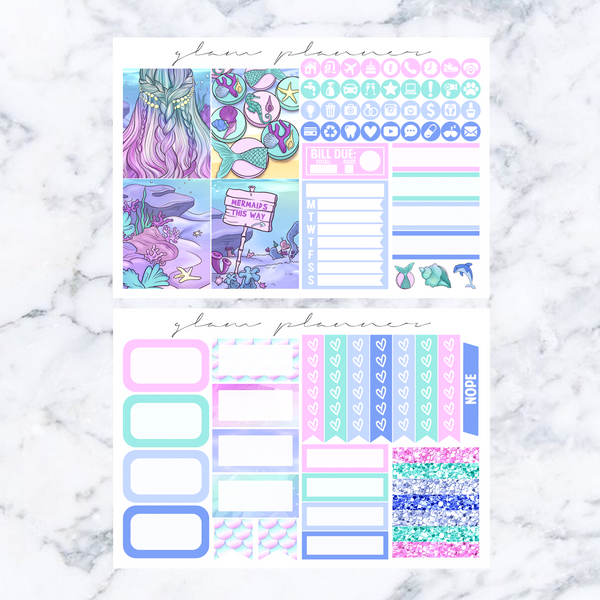 Watercolor Seas Bitty Kit