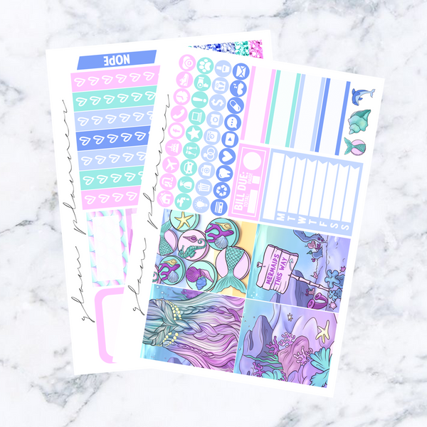 Watercolor Seas Bitty Kit
