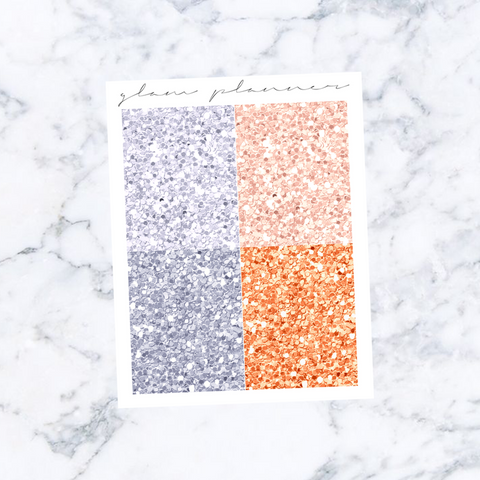 Fall in Love Glitter Headers